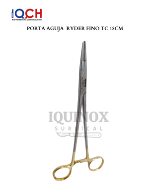 Porta Aguja Ryder Fino TC 18 cm