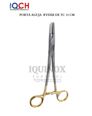 Porta Aguja Ryder TC 15 cm